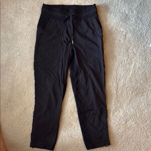 Lululemon Cropped Black Dance Studio Pants